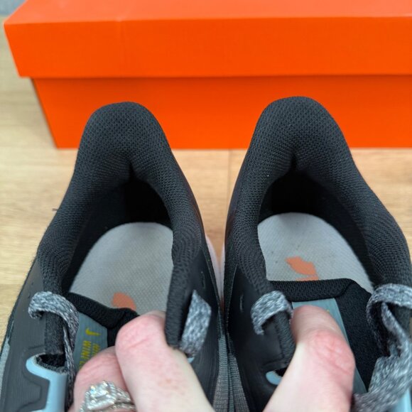 Nike Womens Winflo 9 Road Running Shoes Size 11 Black Peach Pink Active Athletic - Picture 8 of 16